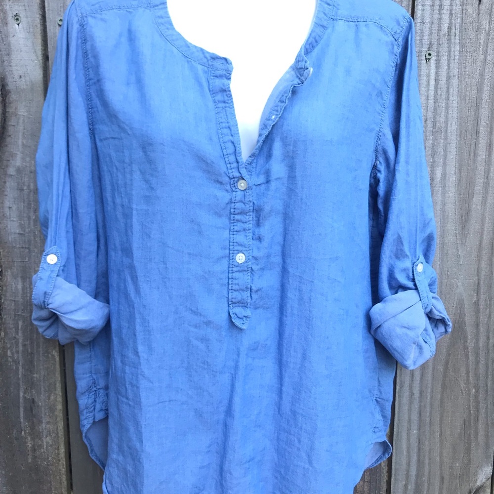 Ann Taylor Loft chambray shirt